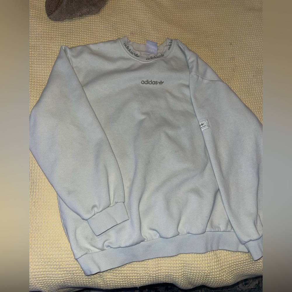 Womens adidas crew, mint color